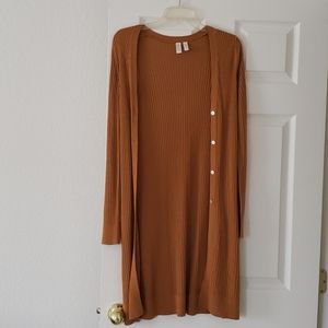 Anthropologie meadow rue cardigan/strappy top set